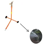 Unison Gunmetal 3/4 Inch Brass Sprinkler Head and Stand Pressure Range 25-50psi For Lawn and Gardens